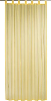 Produktbild von Elbersdrucke Schlaufenschal Streifenvoile 02 gelb transparent  245x140 cm