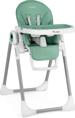 Produktbild von Nukido 700506 Hochstuhl Belo mit Tisch und Liegefläche, grün