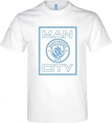 Obrázek produktu pro Manchester City FC - Tričko pro muže/dámy Uni BS2807 (S) (Bílá)