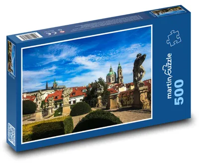 Zdjęcie produktu dla Puzzle 500 Panorama Hradczan w Pradze - martinpuzzle