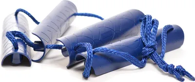 Produktbild von Strickleiter mit 4 Stufen blau, 90 x 29,5 cm, bruchfester Kunststoff