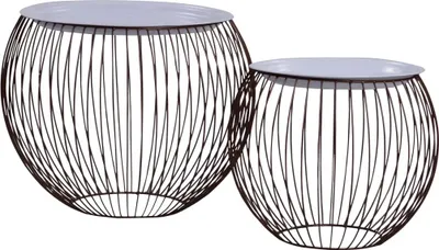 Image de Table basse 2 pcs. Golden