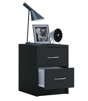 Produktbild von Holz Nachttisch Schublade Boxal Mini