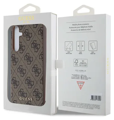 Obrázok produktu pre Puzdro Guess 4G Charms Collection Pre Samsung Galaxy A55 - Hnedé