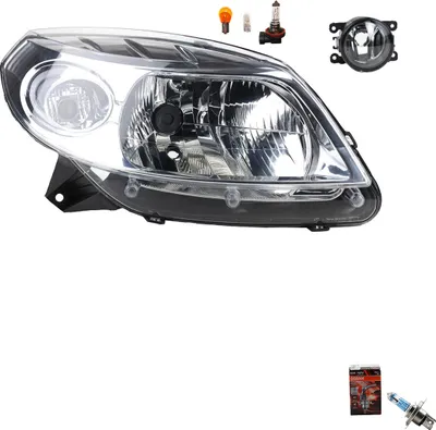 Produktbild von Scheinwerfer + Osram Night Breaker Laser passend für Dacia Sandero 06/ 08-Rechts 8200733877 8200526417 8200074008 6202E1 00006202E1 6710027 000 Johns