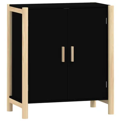 Produktbild von Sideboard Schwarz 62x38x70 cm Holzwerkstoff
