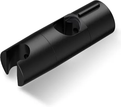 Obrázek produktu pro Nastavitelný držák sprchové hlavice, průměr 19-25 mm, černý, pro sprchu