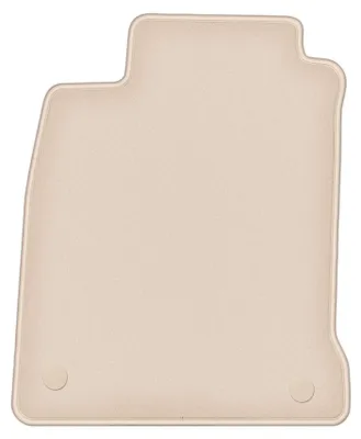 Produktbild von DURBAN Beige Velours-Fahrerfußmatte für Renault Laguna III Liftback, Kombi (2007-2015)