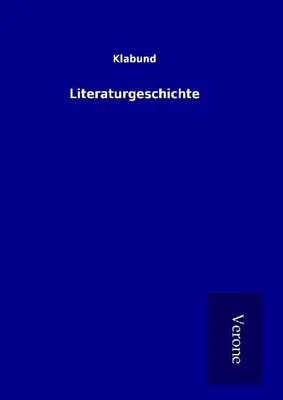 Produktbild von Literaturgeschichte