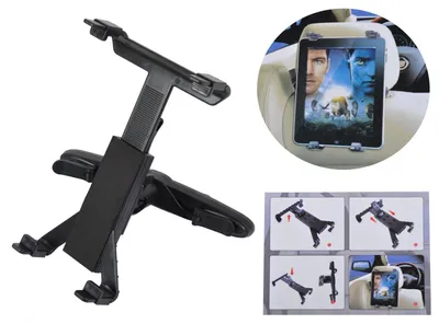 Produktbild von Universal Tablet Halterung Kopfstützenhalter verstellbar 360º Halter Smartphone