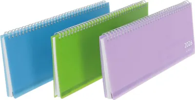 Produktbild von Herlitz Schreibtischkalender transluzent fs 2026