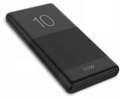 Image de felixx Powerbank PRO-10, batterie externe 10 000 mAh (chargeur portable)