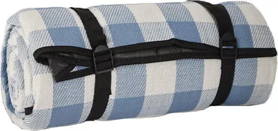 Obrázek produktu pro ASKSA Pikniková deka Camping Blanket Beach Picnic Blanket Vodotěsná s rukojetí pro přenášení Lehká kompaktní přenosná, modro-bílá, velikost: 200x300cm