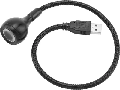 Zdjęcie produktu dla Lampka USB do czytania z elastyczną gęsią szyją, przenośna lampka biurkowa USB LED do laptopa, komputera stacjonarnego, PC i klawiatury komputera