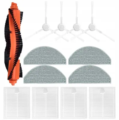 Produktbild von Xiaomi Robot Vacuum E10 E12 Ersatzteil-Set Bürsten Filter Mopps