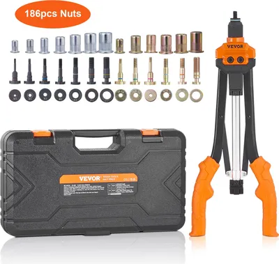 Image de 13 pcs. Pince pour écrous à river Pince pour écrous à river 41cm Pince pour écrous à river en aveugle