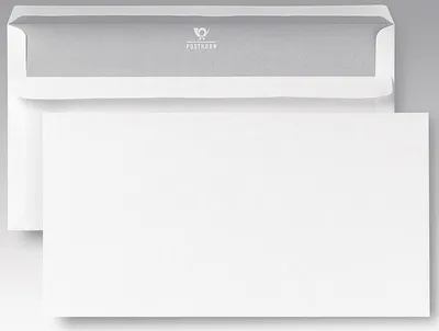 Produktbild von POSTHORN Briefumschlag 01239144 125x235mm sk 80g ws 1000 St./Pack.