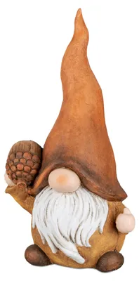 Produktbild von Dekofigur Zwerg, Wichtel HERBSTFARBEN H. 50cm aus Keramik Formano H25