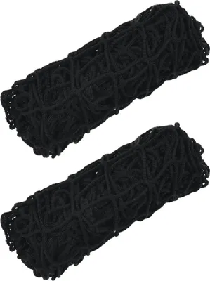 Obrázek produktu pro Sítě na seno 2 ks obdélníkové černé 200 x 120 cm PP