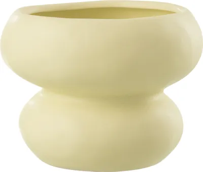 Obrázek produktu pro Bloempot Cirkel Pors Lichtgeel