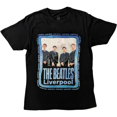 Zdjęcie produktu dla The Beatles Pierhead Frame Black XL Koszulka