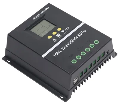 MPPT Solar Laderegler 100A, 12V-48V, Dual USB, LCD Display