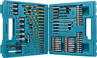 Produktbild von Makita 75-tlg. Bohrer- und Bit-Set Silbern