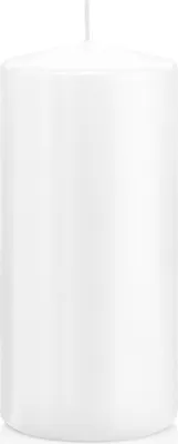 Produktbild von Stumpenkerzen Weiß 150 x Ø 68 mm, 12 Stück, russarm, tropffrei, hochwertiger Docht