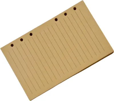 Image de Papier rechargeable A6, 80 feuilles, 160 pages, 100 g/m², pour carnets et agendas