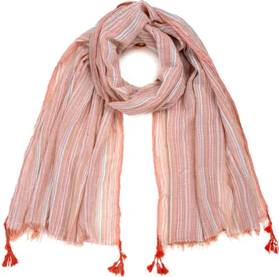 Produktbild von Art Of Polo Damenschal Padida orange One size