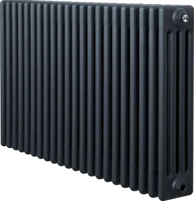 Produktbild von Röhrenheizkörper 4 Säulen – 600mm x 1010mm – Anthrazitgrau