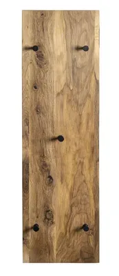 Produktbild von Haku Wandgarderobe Eiche geölt-schwarz
