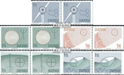 Produktbild von Briefmarken Schweden 1980 Mi 1096Dl/Dr-1100Dl/Dr Paare (kompl.Ausg.) postfrisch Energiequellen