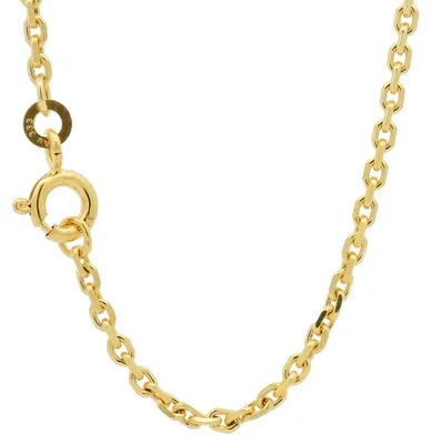 Produktbild von Goldkette Ankerkette diamantiert  2,2mm 50cm 333-8 Karat Gold