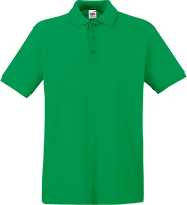 Produktbild von Fruit of the Loom - Premium Polo - Kelly Green - XL