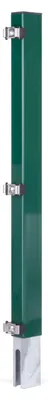 Image de Alberts 672690 Élévation de clôture Erhard, pour surélever facilement une clôture existante en treillis à double fils, vert, hauteur 800 mm, pour poteaux 60 x 40 mm