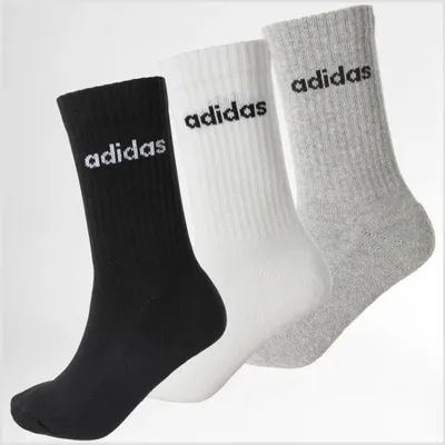 Obrázek produktu pro Adidas Linear Crew, polstrované ponožky, model IC1302, velikost: 43-45