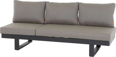 Produktbild von SIENA GARDEN Avenia 3-Sitzer Multibank matt anthrazit / taupe meliert
