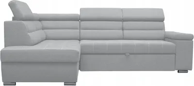 Produktbild von Modernes Ecksofa WILLIAM links mit Schlaffunktion ( Look 8)
