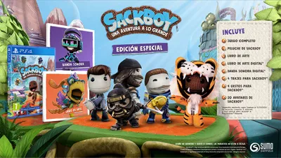 Imagen del producto de Juegos para Playstation 4: Sackboy: Una Aventura a lo Grande, Edición Especial. Talla única