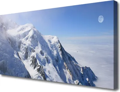 Produktbild von Tulup Leinwand-Bilder 100x50 Wandbild Canvas Kunstdruck Gebirge Landschaft
