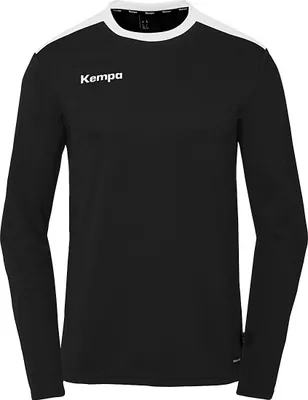 Produktbild von Kempa Langarmshirt Emotion 27 Children 2005127_02 schwarz/weiß 152