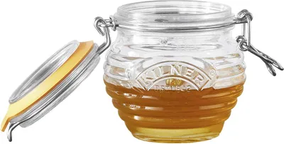 Produktbild von KILNER Honigtopf mit Honiglöffel, 400 ml