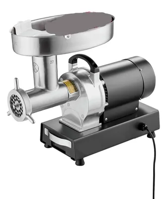 Image de Moulin à viande électrique - Hachoir à viande - Machine à saucisses - Robot de cuisine - Moteur 600W - Acier inoxydable - Capacité de 6,3 kg