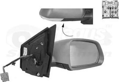 Immagine prodotto di Specchietto Retrovisore Per Vw Polo(9N_)