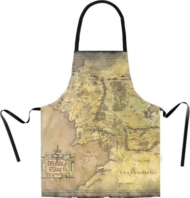Obrázek produktu pro Herr der Ringe Kochschürze The Middle Earth Map