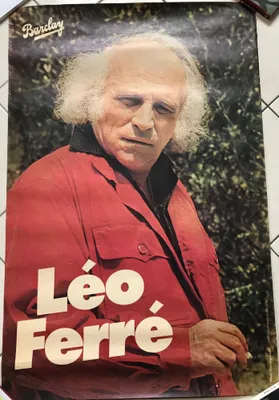 Imagen del producto de Léo Ferré - Póster - 80x120 cm