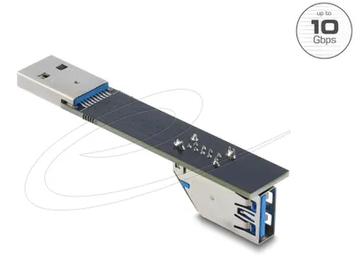 Produktbild von DeLOCK 67422, Type-A, Type-A, Schwarz