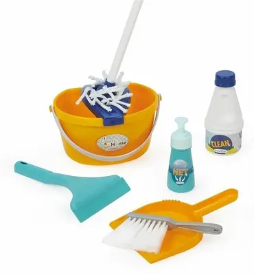Produktbild von Ecoiffier Clean Home Schoonmaakkar met Stofzuiger