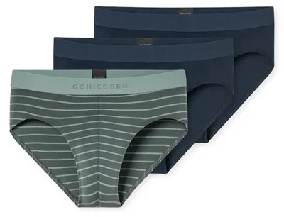 Produktbild von Schiesser Herren 3 er Pack Rio-Slip Gr. 4  sortiert 16